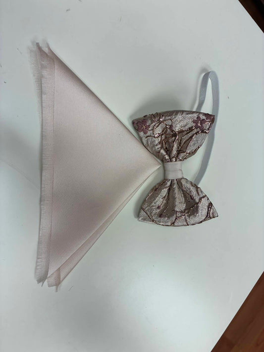 Quiet Luxury - Men's Bow Tie And Pocket Piece