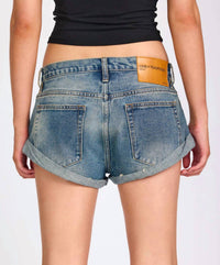 One Teaspoon - Bandits Low Waist Denim Shorts