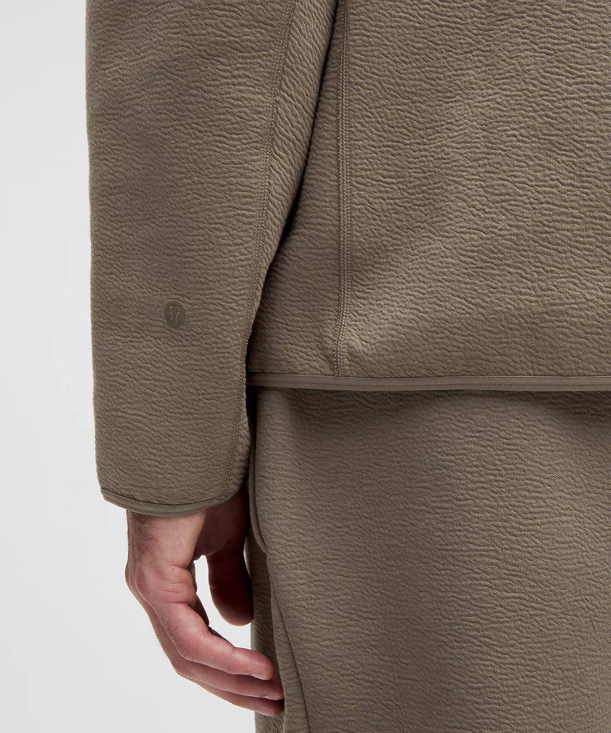 Lululemon - Men's Textured Spacer Anorak Sweatshirt