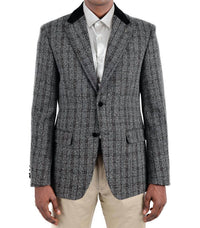 Barabas - Quilted Plaid Blazer