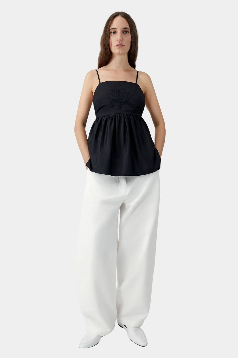 Cordera - Cotton Embroidered Top