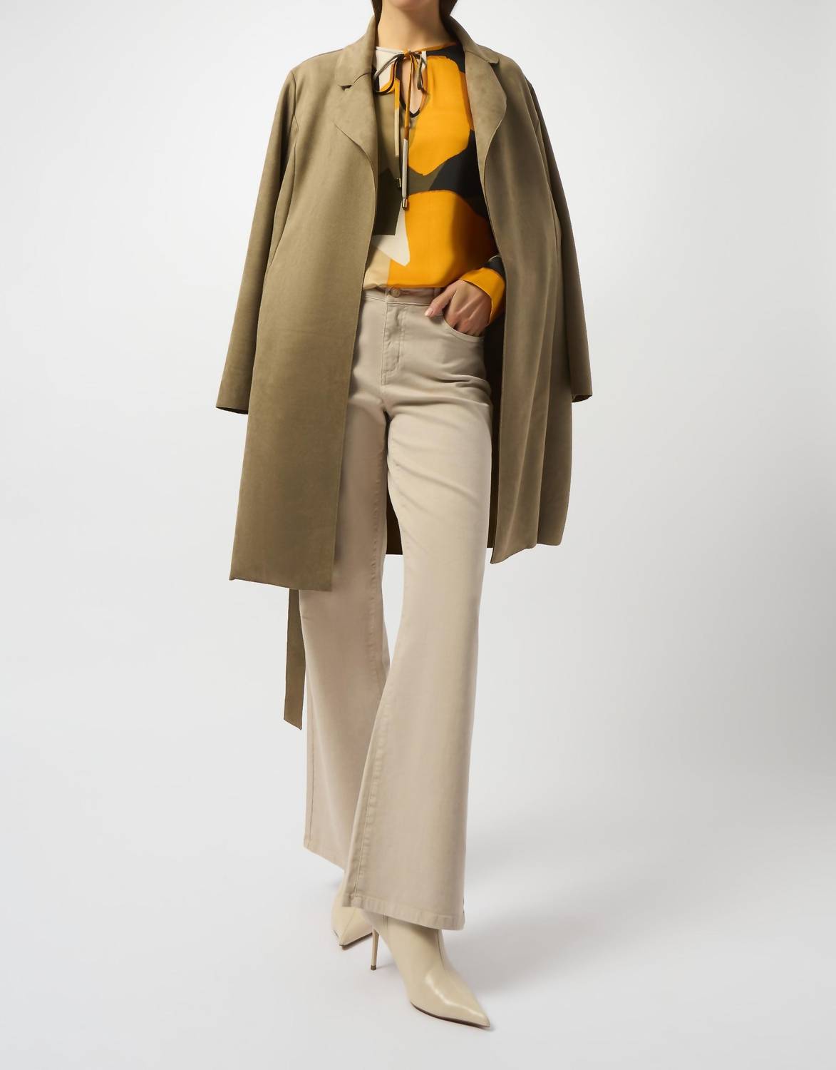 Joseph Ribkoff - Classic Wide-Leg Stretch Denim Jeans