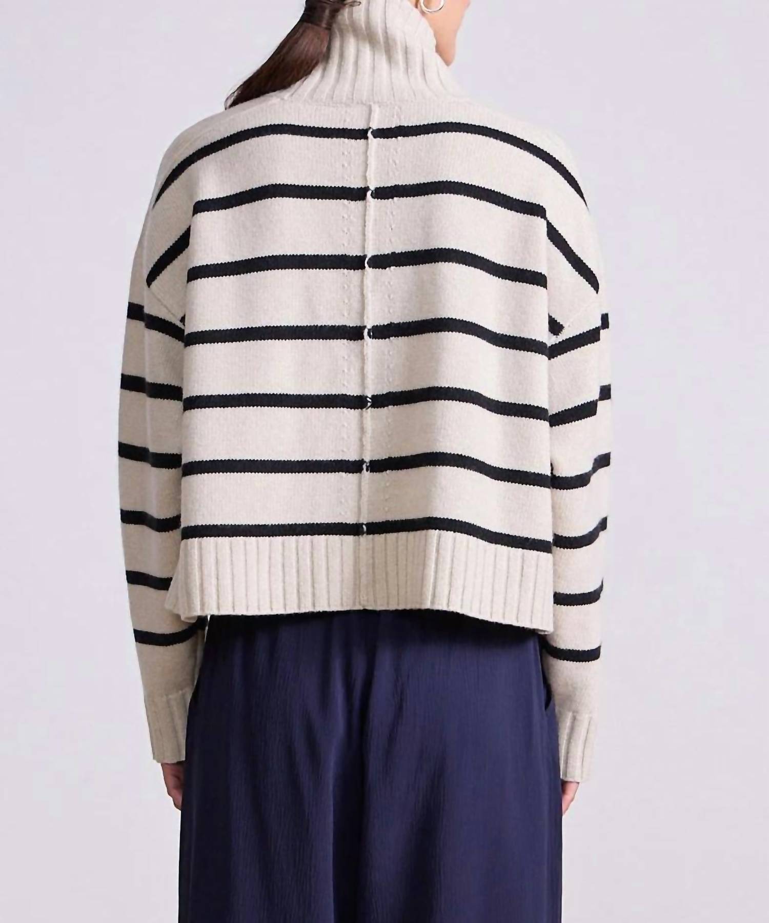 Apiece Apart - Ari Cropped Turtleneck Top