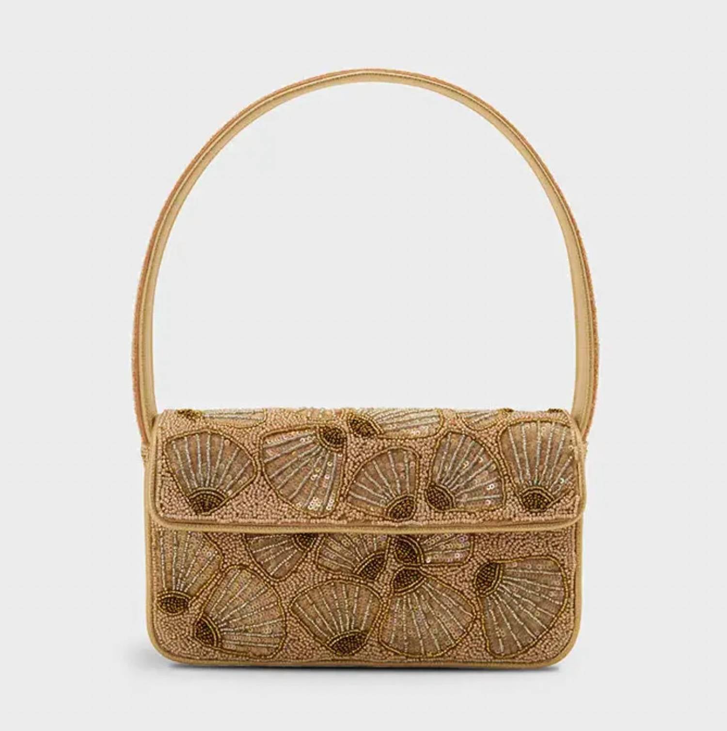 America & Beyond - Women's Shell Artisan Shoulder Bag