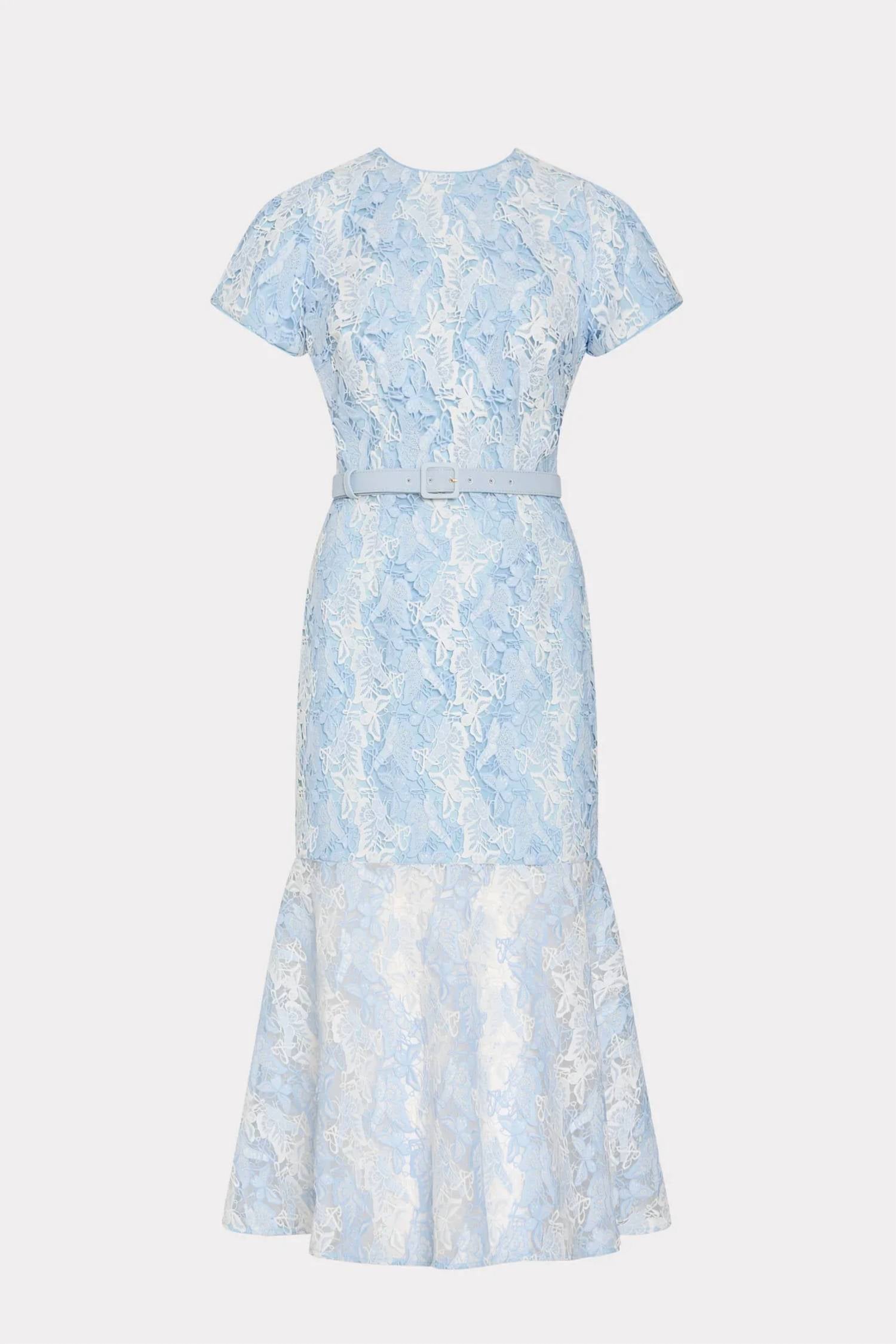 Milly - Tahlia Butterfly Lace Midi Dress