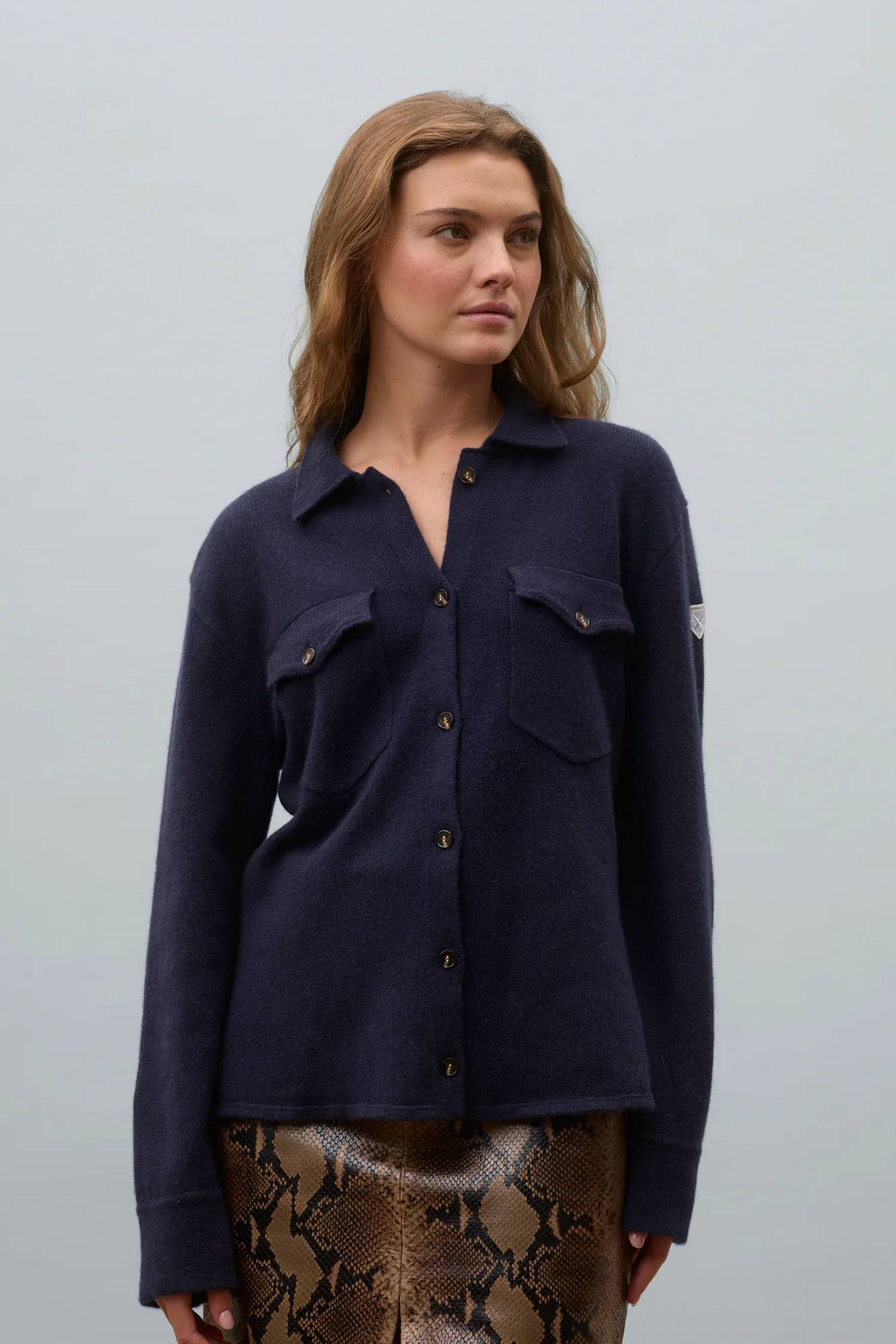 Powder Puff Collection - Cashmere Work Shirt