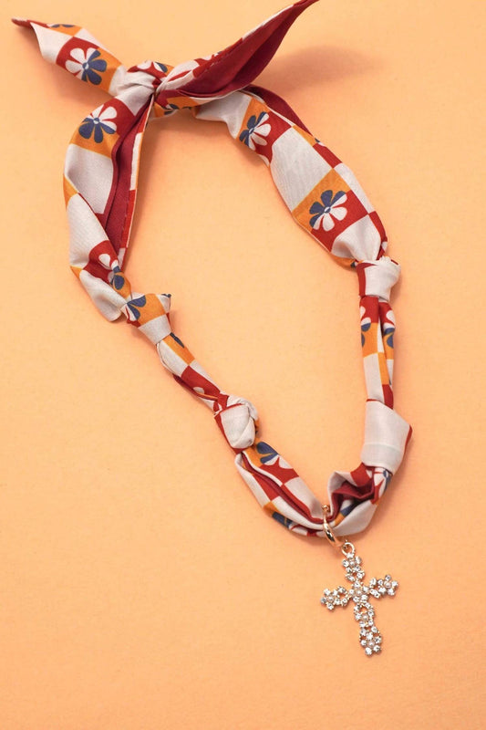 Josslyn By Wall To Wall - Women's Handcrafted Scarf Necklaces