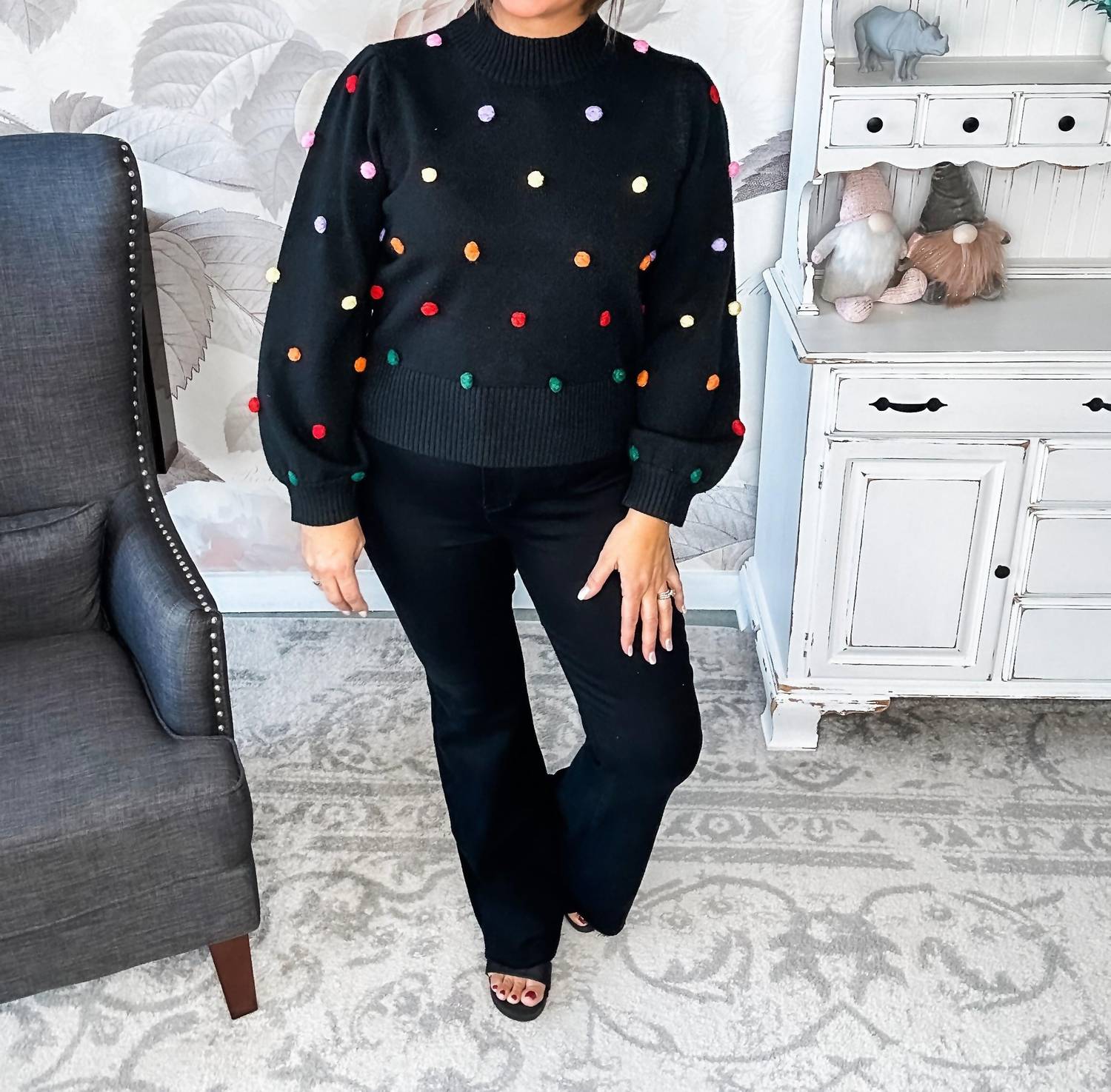 Andree By Unit - Act Like It's My Party Pom Sweater