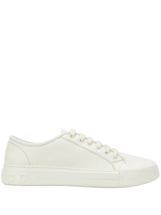 Salvatore Ferragamo - Men's Gancio Low Top Sneakers