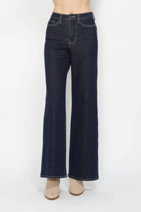 Judy Blue - Retro Wide-leg Western Jeans
