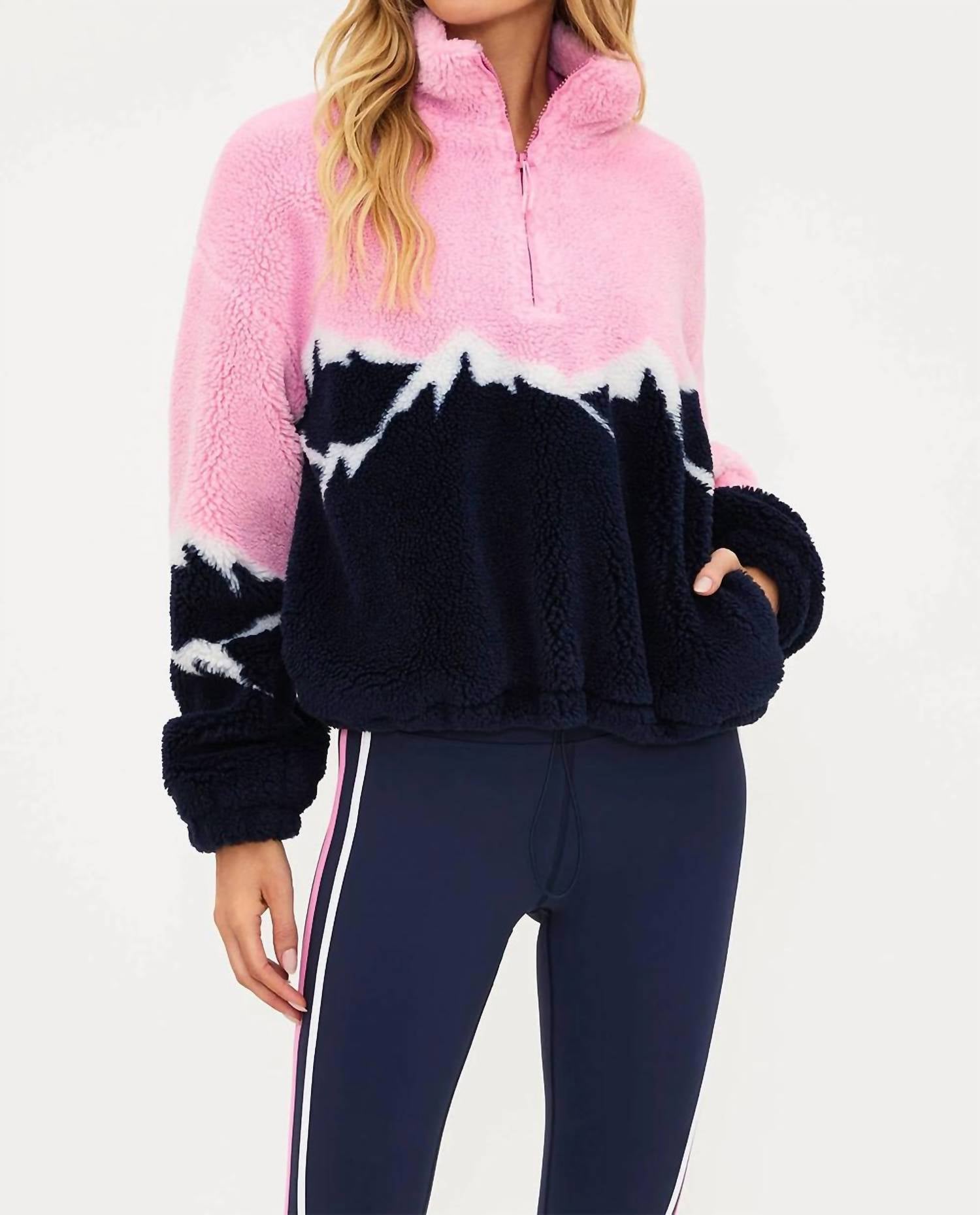 Beach Riot - LEONA SHERPA TOP