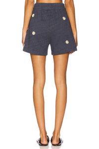 The Great. - Victory Short With Daisy Embroidery