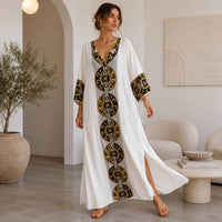 Mystery Resort - Noir Sol Kaftan
