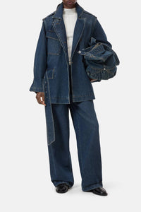 Closed - Short Denim Trench Coat