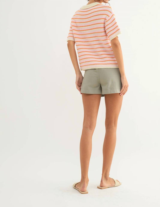 Wishlist - Stiped Polo Sweater