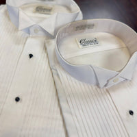 Classix - Men's Pleated Tuxedo Shirt