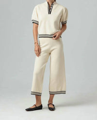 Sundays - Quinn Crop-wide Leg Pants
