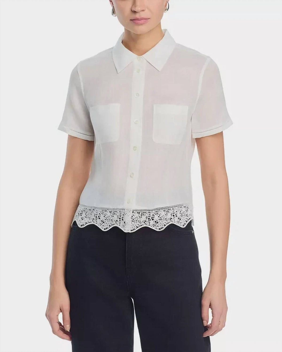Frame - Embroidered Seaside Shirt