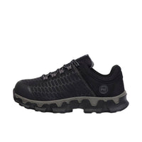 Timberland Men's Powertrain Sport Alloy-toe Work Shoes in black - men's sneaker - detail view