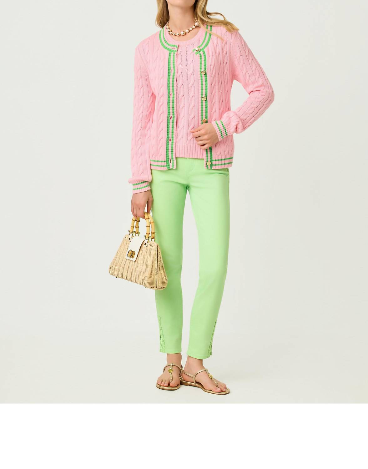 Lilly Pulitzer - Brockton Crew Neck Cardigan