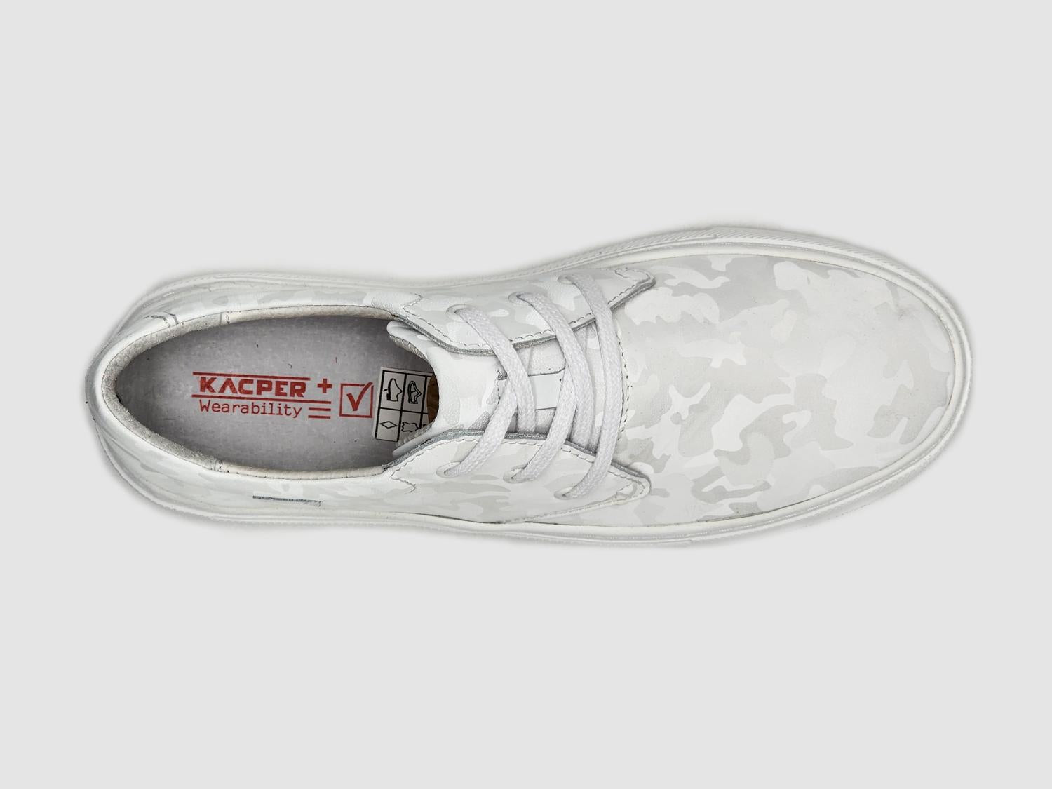 Kcr Group - Women's Camo Leather Sneaker