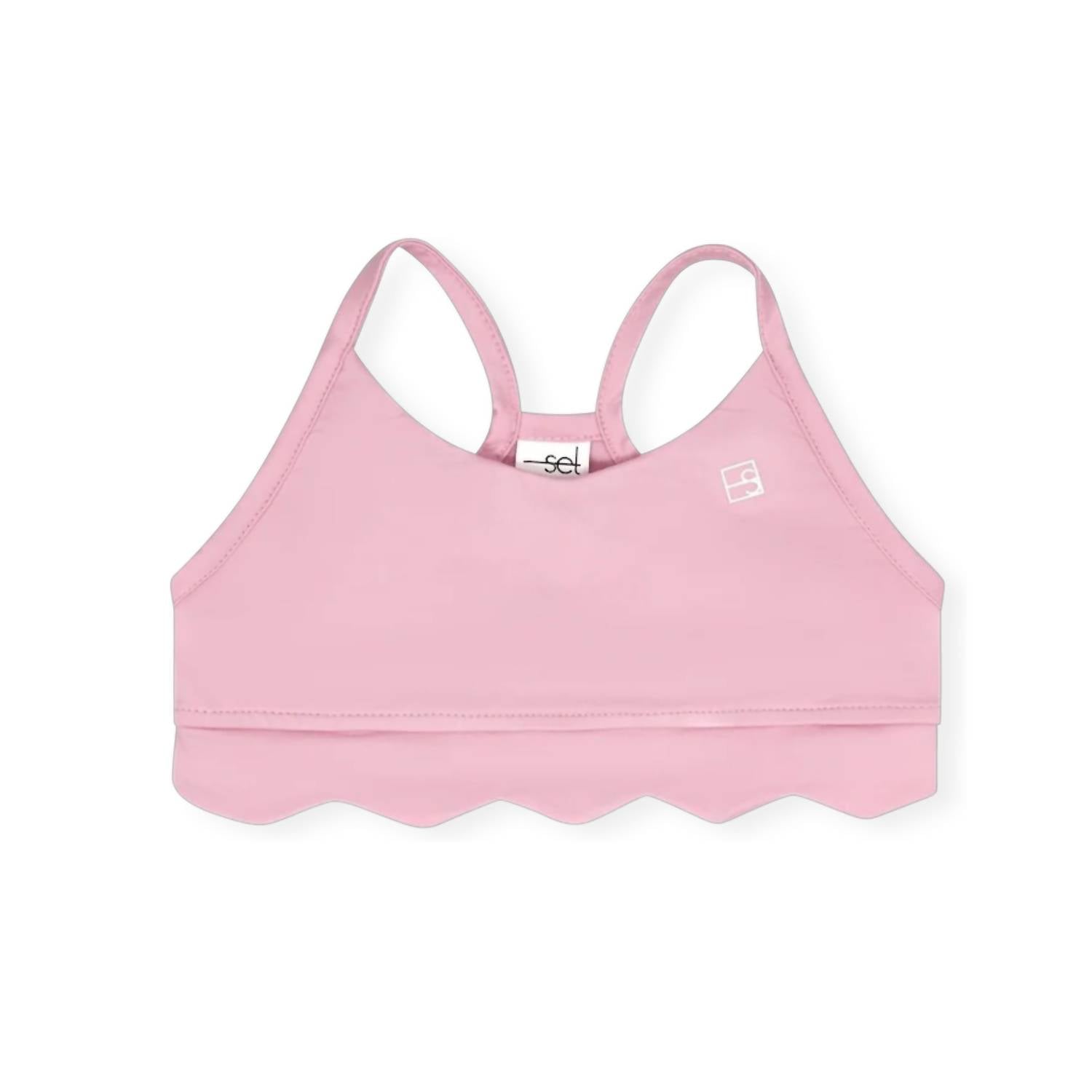 Lullaby Set - Girls Becca Scallop Sports Bra Top
