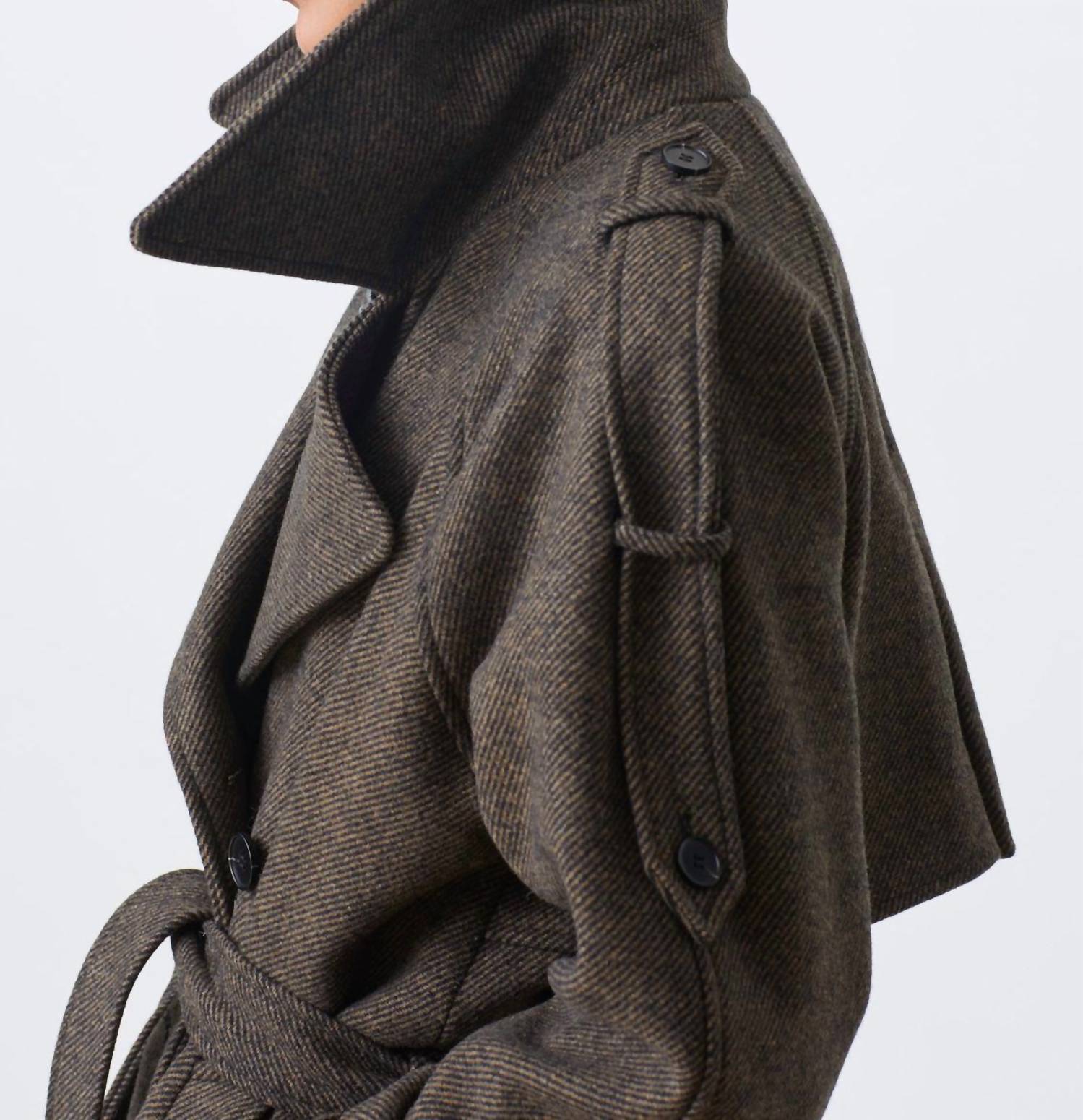 Suncoo - Textured Long Coat