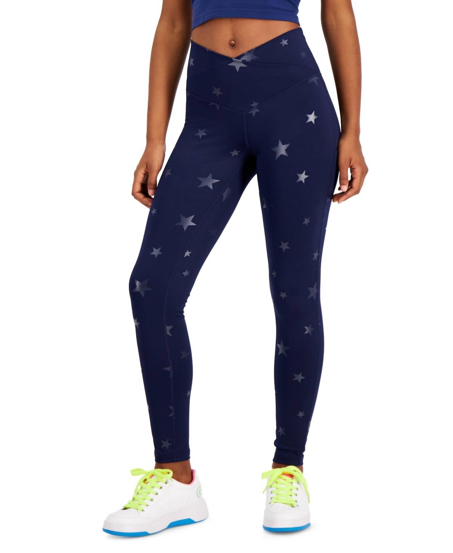 Jenni By Jennifer Moore - Women's On Repeat Crossover Full Length Legging