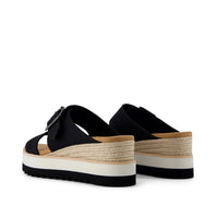 Toms - Women's Diana Mule Buckle Wedge Sandal
