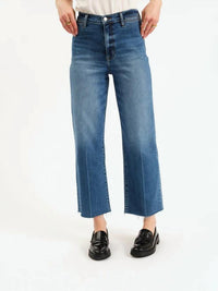Daze - Pleaser High Rise Wide Ankle Jeans