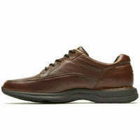 ROCKPORT Men's Edge Hill Ii Shoe in brown - men's shoe - detail view