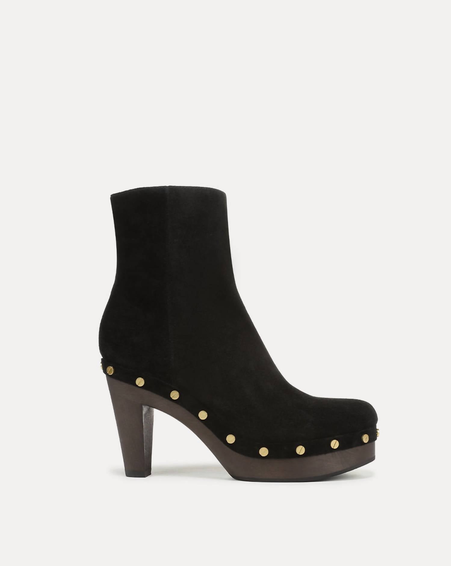 Veronica Beard - Women's Gavi Clog Studded Heeled Bootie