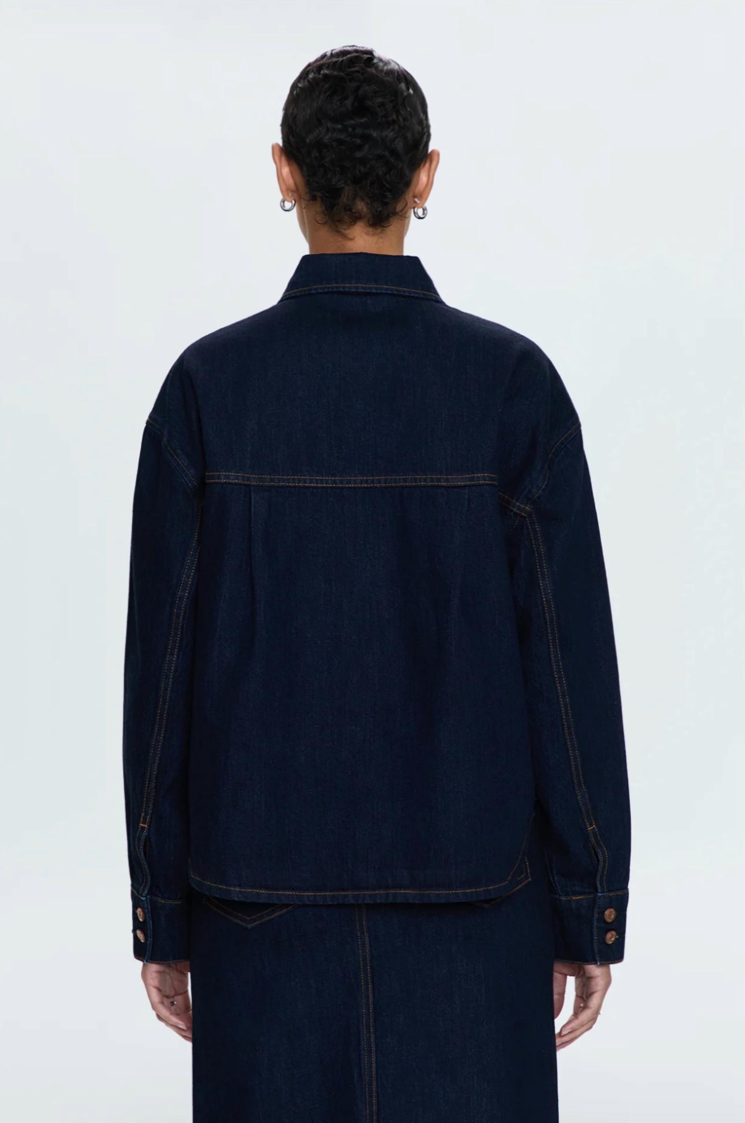 Pistola - Mandy Denim Relaxed Shacket