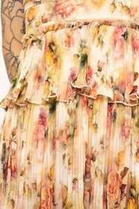 Olivaceous - Oakley Strapless Midi Dress