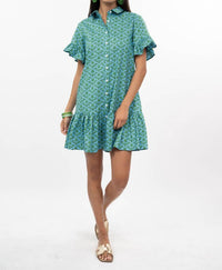 Ivy Jane - Coneflower Mini Dress