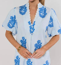 Thml - Scallop Mini Dress - Plus
