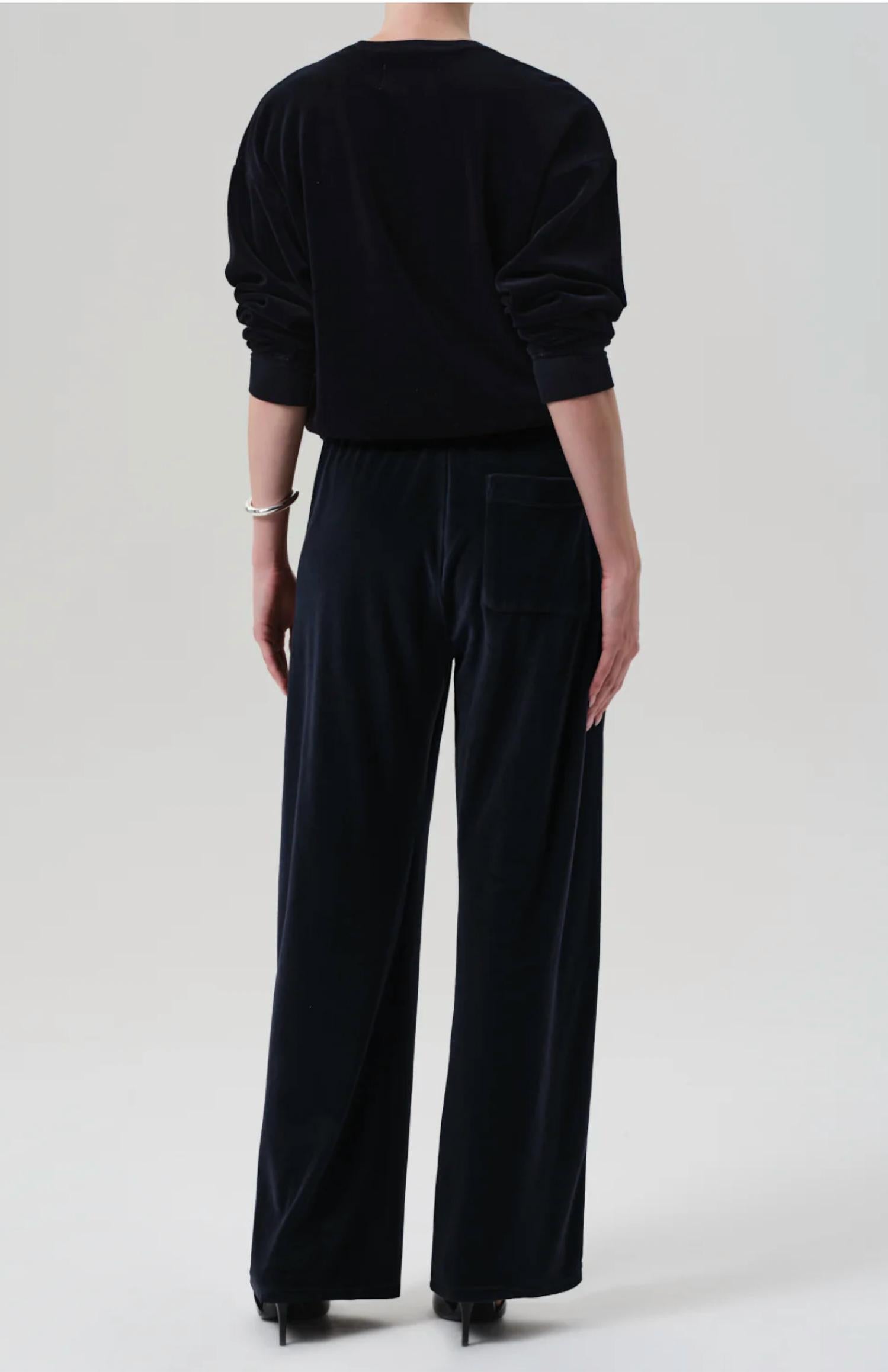 Citizens Of Humanity - Brynn Drawstring Velour Pant