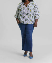 Tanya Taylor - Delaney 3/4 Sleeve Top - Plus