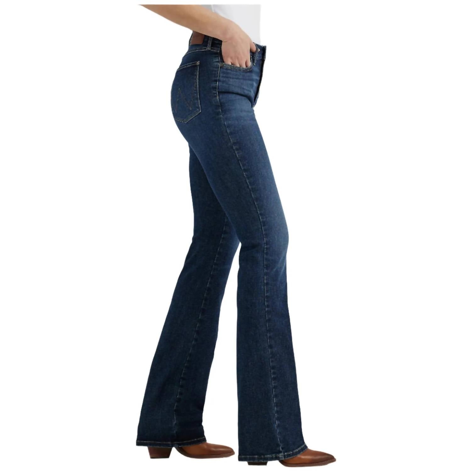 Wrangler - Classic High-rise Bootcut Jeans