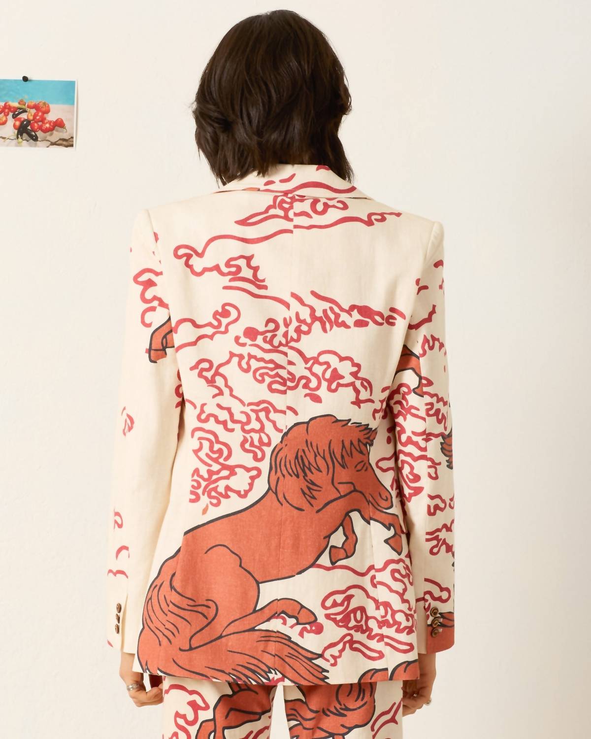 Alix Of Bohemia - Women's Afternoon Rouge Pegasus Blazer