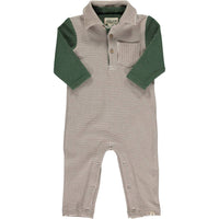 Me & Henry - Boy's Arlington Cosy Polo Romper