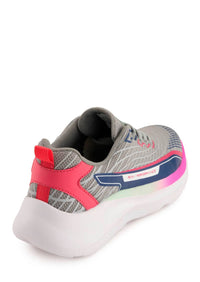 Andrea Women's Sport Sneakers in gray - women's shoe - detail view