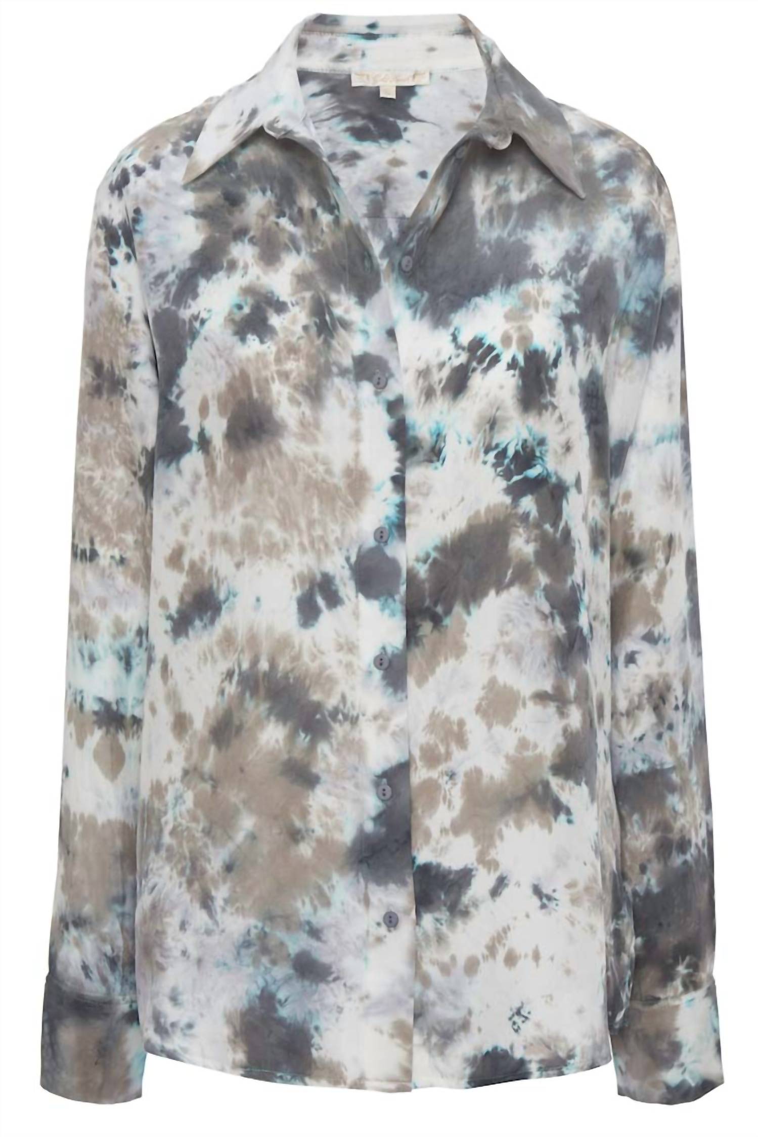 Tie Dye Button Blouse