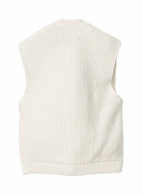 Fabiana Filippi - Techno Taffeta Quilted Vest with Knit Back