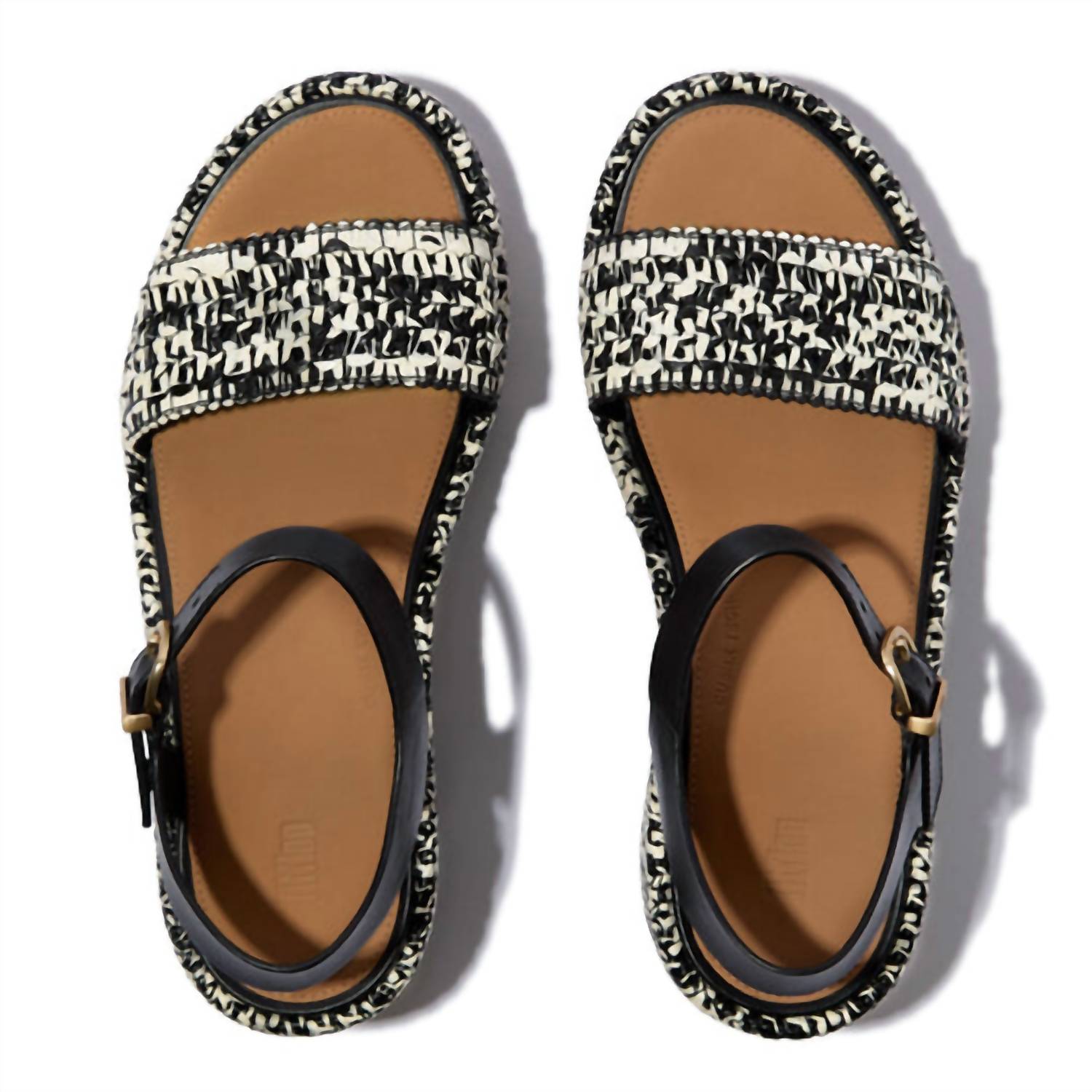 Fitflop - Women's Platforms Woven Wedge Ankle-strap Sandals