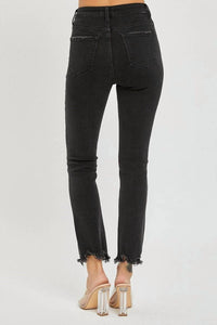 Risen - High Rise Slim Straight Jeans