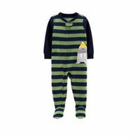 Carter'S - Infant Boys Fleece Footie Pajamas