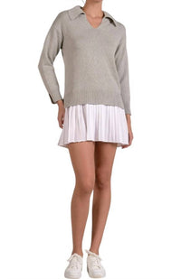 Elan - Long Sleeve Sweater Dress