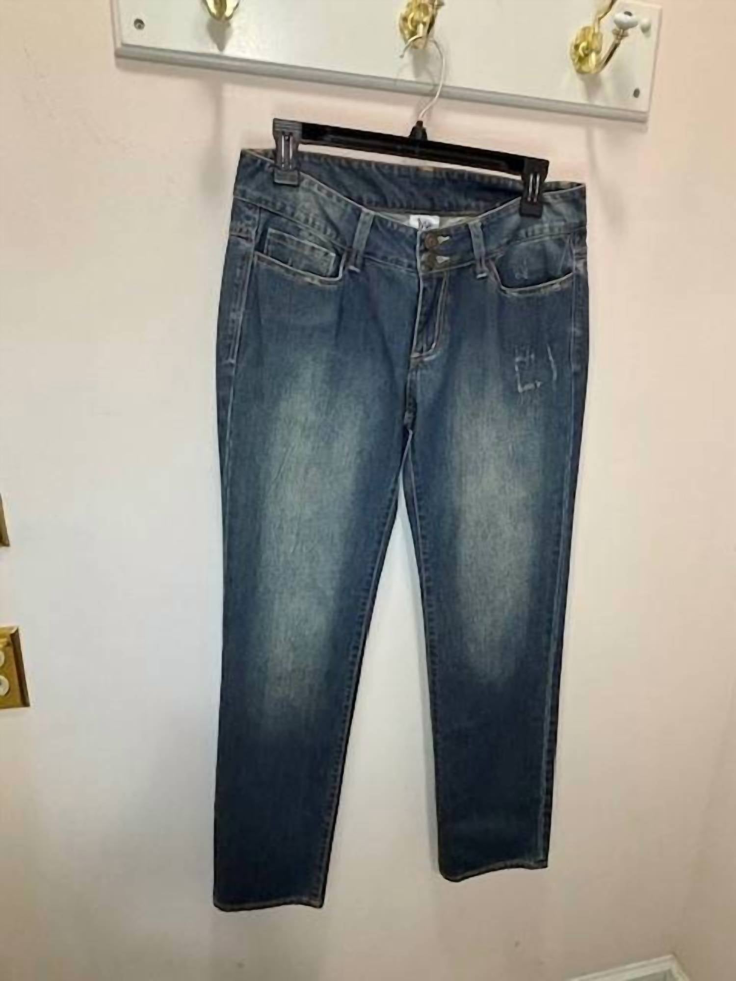 Ivy Jane - Women Flare Jean With Button Tab Pocket