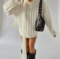 Promesa - Oversized Scarf Sweater
